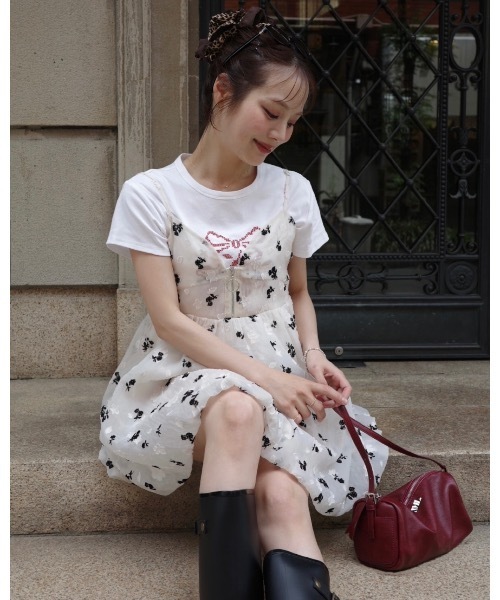 JUMELLE(ジュメロ)の「ジャガードビスチェ(その他トップス・レディース・ブラック/ホワイト・FREE)」の20枚目の写真