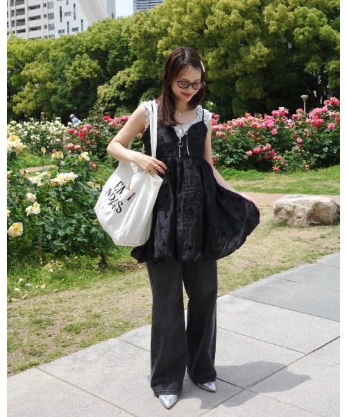 JUMELLE(ジュメロ)の「ジャガードビスチェ(その他トップス・レディース・ブラック/ホワイト・FREE)」の19枚目の写真