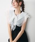Lunea（ルネア）の「【リボン取り外し可】2wayチュールレイヤードつけ襟 / 2-way layered tulle collar（付け襟・FREE）」