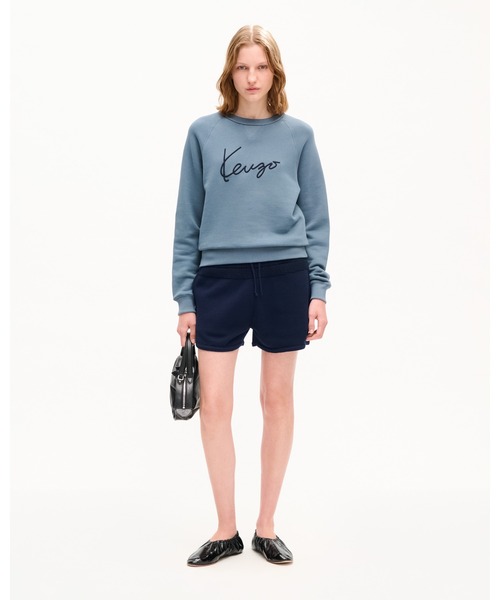 KENZO(ケンゾー)の「'KENZO Signature' エンブロイダリー スウェット イン コットン(スウェット・レディース・グレー系その他・MEDIUM/SMALL/X-SMALL)」の4枚目の写真