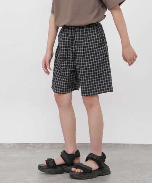 GLOBAL WORK(グローバルワーク)の「チェックサッカーショーツ/637837(その他パンツ・キッズ・ブルー系その他/ブラック系その他・160cm/130cm/150cm/140cm)」の13枚目の写真