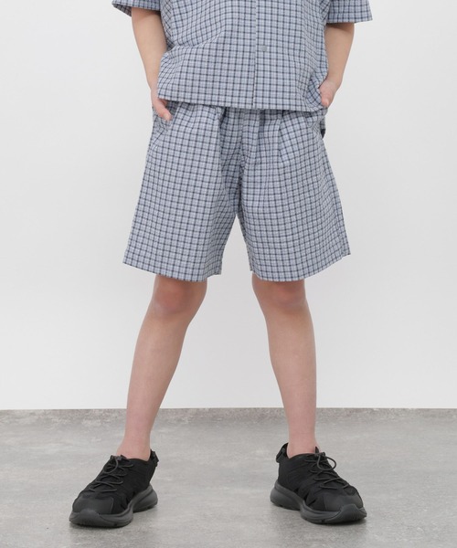 GLOBAL WORK(グローバルワーク)の「チェックサッカーショーツ/637837(その他パンツ・キッズ・ブルー系その他/ブラック系その他・160cm/130cm/150cm/140cm)」の18枚目の写真