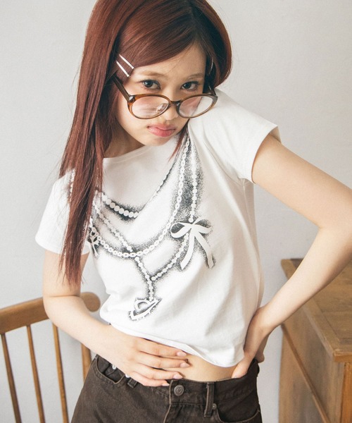 Heart Tattoo(ハートタトゥー)の「spray original art Tee / スプレーオリジナルアートTee(Tシャツ/カットソー・レディース・ブラック/ホワイト・FREE)」の19枚目の写真