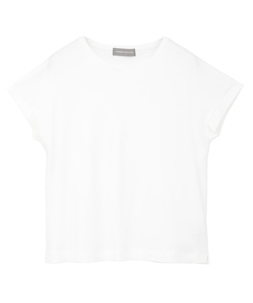 LOGEMENT DE CLAIRE(ロジュモンドクレール)の「フレンチスリーブプルオーバー(Tシャツ/カットソー・レディース・オフホワイト/ブラウン/ブラック・FREE)」の14枚目の写真