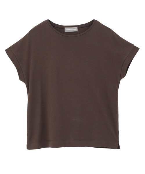 LOGEMENT DE CLAIRE(ロジュモンドクレール)の「フレンチスリーブプルオーバー(Tシャツ/カットソー・レディース・オフホワイト/ブラウン/ブラック・FREE)」の16枚目の写真