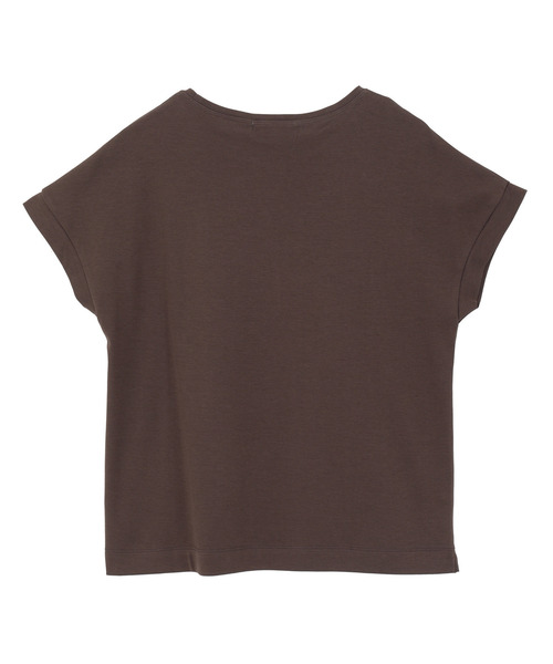 LOGEMENT DE CLAIRE(ロジュモンドクレール)の「フレンチスリーブプルオーバー(Tシャツ/カットソー・レディース・オフホワイト/ブラウン/ブラック・FREE)」の17枚目の写真