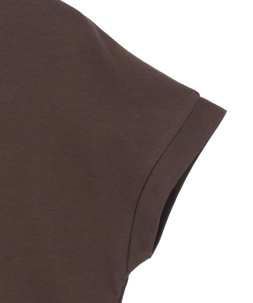 LOGEMENT DE CLAIRE(ロジュモンドクレール)の「フレンチスリーブプルオーバー(Tシャツ/カットソー・レディース・オフホワイト/ブラウン/ブラック・FREE)」の20枚目の写真