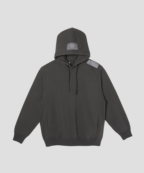 N.HOOLYWOOD(N.ハリウッド)の「【N.HOOLYWOOD】9251-CS02-009 PULLOVER HOODIE(パーカー・メンズ・ダークグレー/ブラック・38)」の1枚目の写真