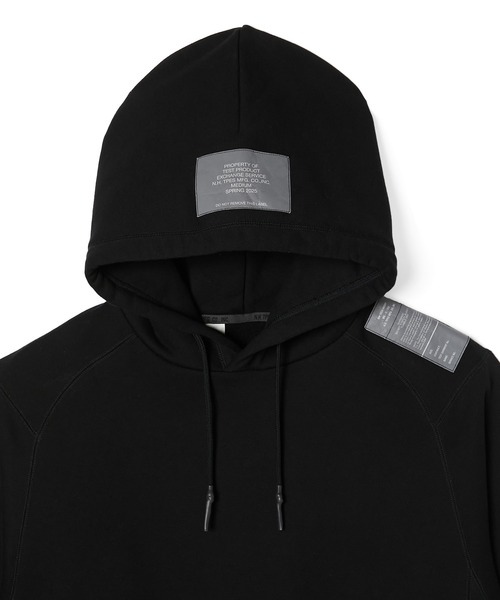 N.HOOLYWOOD(N.ハリウッド)の「【N.HOOLYWOOD】9251-CS02-009 PULLOVER HOODIE(パーカー・メンズ・ダークグレー/ブラック・38)」の4枚目の写真