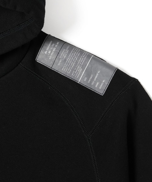N.HOOLYWOOD(N.ハリウッド)の「【N.HOOLYWOOD】9251-CS02-009 PULLOVER HOODIE(パーカー・メンズ・ダークグレー/ブラック・38)」の5枚目の写真