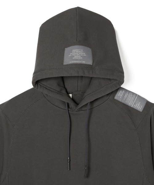 N.HOOLYWOOD(N.ハリウッド)の「【N.HOOLYWOOD】9251-CS02-009 PULLOVER HOODIE(パーカー・メンズ・ダークグレー/ブラック・38)」の8枚目の写真