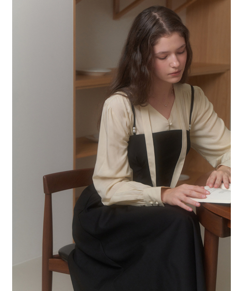 RE_L(リエル)の「Pearl bustier dress (black)(ワンピース・レディース・その他・SMALL/MEDIUM)」の6枚目の写真