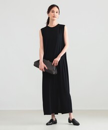 Demi-Luxe BEAMS | ウォッシャブル ウール ノースリーブ ワンピース(ワンピース)