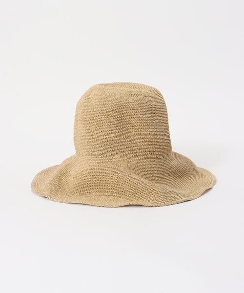 FRAMeWORK(フレームワーク)の「ODDS PLAIN RIBBON HAT26(ハット・レディース・ブラウン/ベージュ・FREE)」の7枚目の写真