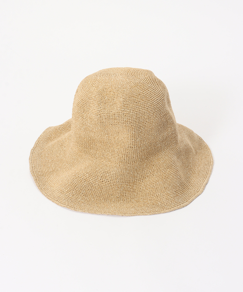 FRAMeWORK(フレームワーク)の「ODDS PLAIN RIBBON HAT26(ハット・レディース・ブラウン/ベージュ・FREE)」の11枚目の写真