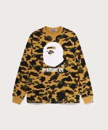 1ST CAMO BY BATHING APE LS TEE