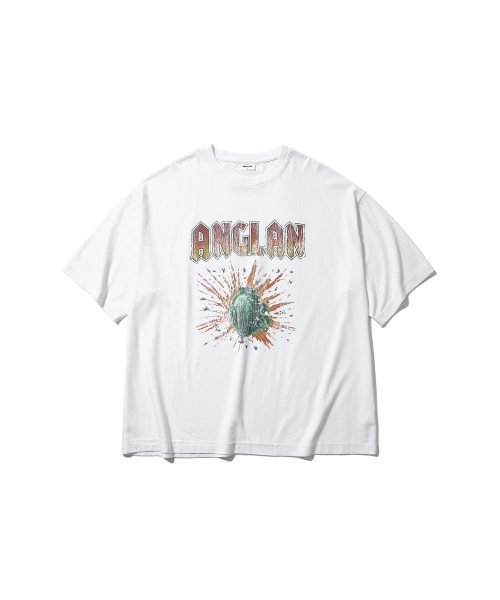 ANGLAN(アングラン)の「Vintage Blast Graphic Tee - White(Tシャツ/カットソー・メンズ・その他・1/2)」の1枚目の写真