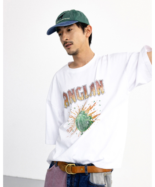 ANGLAN(アングラン)の「Vintage Blast Graphic Tee - White(Tシャツ/カットソー・メンズ・その他・1/2)」の7枚目の写真