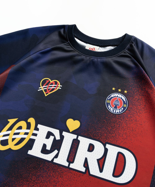 WEIRDWORLD(ウィアード ワールド)の「クラブレガシー サッカーシャツ レッド(Tシャツ/カットソー・レディース・その他・X-LARGE/LARGE/MEDIUM)」の2枚目の写真