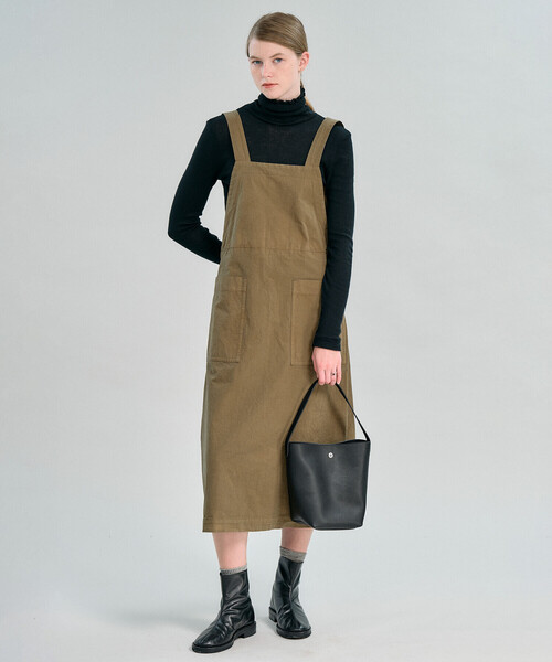 ORCIVAL(オーシバル)の「ORCIVAL | ダブルフェイスレザー ハンドバッグ UNISEX(ハンドバッグ・レディース・ブラック/ブラウン系その他2・-)」の5枚目の写真