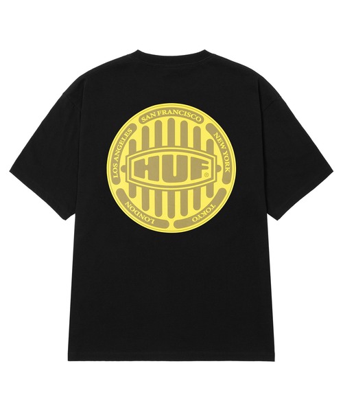 HUF(ハフ)の「DRAIN CAP TEE(Tシャツ/カットソー・メンズ・ブラック/ベージュ系その他/ホワイト・XL/M/S/L)」の10枚目の写真