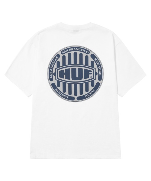 HUF(ハフ)の「DRAIN CAP TEE(Tシャツ/カットソー・メンズ・ブラック/ベージュ系その他/ホワイト・XL/M/S/L)」の7枚目の写真