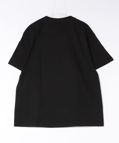 NOWLE（ノウル）の「【NOWLE】フラワープリント スクエアグラフィック 半袖 Tシャツ / モノトーンフラワー（Tシャツ/カットソー・レディース・ブラック・MEDIUM）」の11枚目の写真