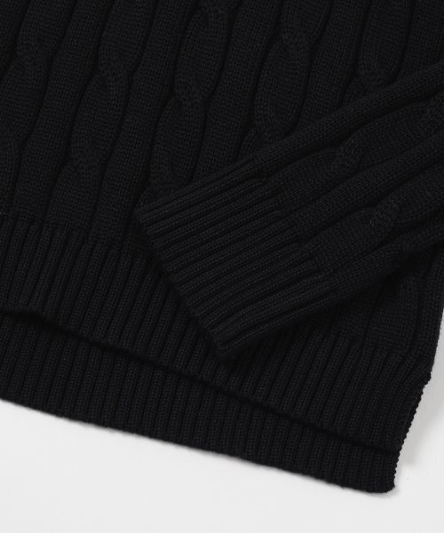 LEFTSEOUL（レフトソウル）の「スクルーカラー ニット [ブラック]（ニット/セーター・レディース・その他・MEDIUM/SMALL）」の5枚目の写真