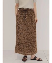 Jacquard tight skirt