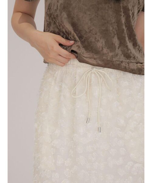 FIKA.(フィーカ)の「Jacquard tight skirt(スカート・レディース・オフホワイト/ブラウン・MEDIUM)」の10枚目の写真