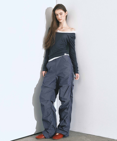 NICK&NICOLE(ニックアンドニコール)の「NICOLE シャーリングパンツ デニム(その他パンツ・レディース・その他・SMALL/MEDIUM/LARGE)」の3枚目の写真