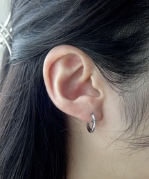 スパークフープピアス