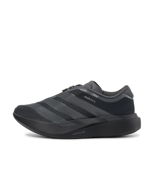 adidas(アディダス)の「ADIZERO EVO SL ZIP W KI4797(スニーカー・レディース・ブラック・25.0cm/24.5cm/24.0cm/23.5cm/23.0cm/22.5cm)」の1枚目の写真