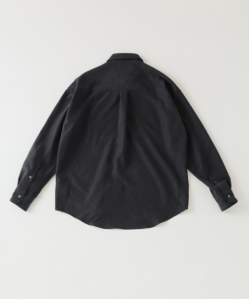 JOURNAL STANDARD(ジャーナルスタンダード)の「TRISECT2 / ピーチ ポプリン リラックス フィット シャツ(シャツ/ブラウス・メンズ・バーガンディー/ベージュ/ブラック・MEDIUM/LARGE)」の7枚目の写真