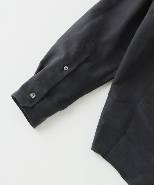 JOURNAL STANDARD(ジャーナルスタンダード)の「TRISECT2 / ピーチ ポプリン リラックス フィット シャツ(シャツ/ブラウス・メンズ・バーガンディー/ベージュ/ブラック・MEDIUM/LARGE)」の8枚目の写真