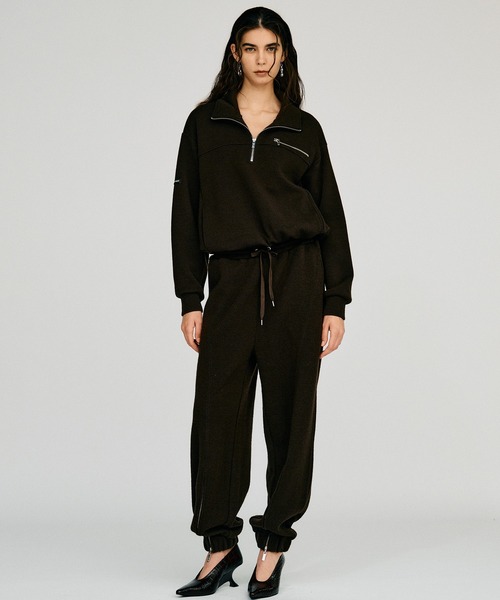 PRANK PROJECT(プランクプロジェクト)の「【2026Autumn Pre-Order】ジップヘムジョガーパンツ / Zip Hem Jogger Pants(その他パンツ・レディース・ブラウン/グレー/ホワイト・38/36)」の13枚目の写真