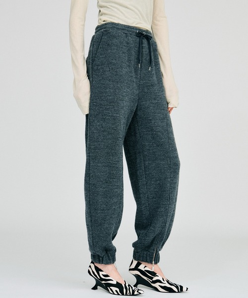PRANK PROJECT(プランクプロジェクト)の「【2026Autumn Pre-Order】ジップヘムジョガーパンツ / Zip Hem Jogger Pants(その他パンツ・レディース・ブラウン/グレー/ホワイト・38/36)」の22枚目の写真