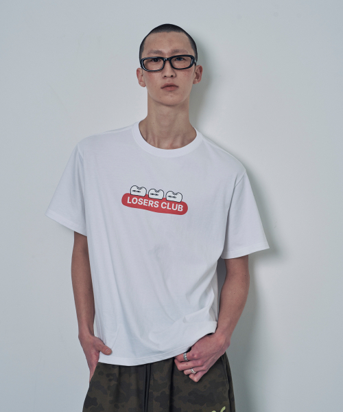 LOSERS CLUB(ルーザーズクラブ)の「GUMS ロゴグラフィック半袖Tシャツ ホワイト(Tシャツ/カットソー・レディース・その他・1(M)/2(L)/0)」の5枚目の写真