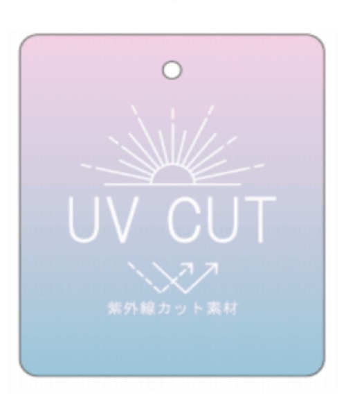 FUN(ファン)の「UVカットカーデ(カーディガン/ボレロ・レディース・オフホワイト/ブラック/ピンク・M/L)」の5枚目の写真