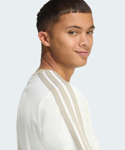 adidas（アディダス）の「ラックス コーヒー カフェ カップ グラフィック 半袖Tシャツ / アディダス adidas（Tシャツ/カットソー・メンズ・ホワイト・XX-LARGE/3XL/LARGE/MEDIUM/SMALL/X-LARGE/X-SMALL）」の4枚目の写真