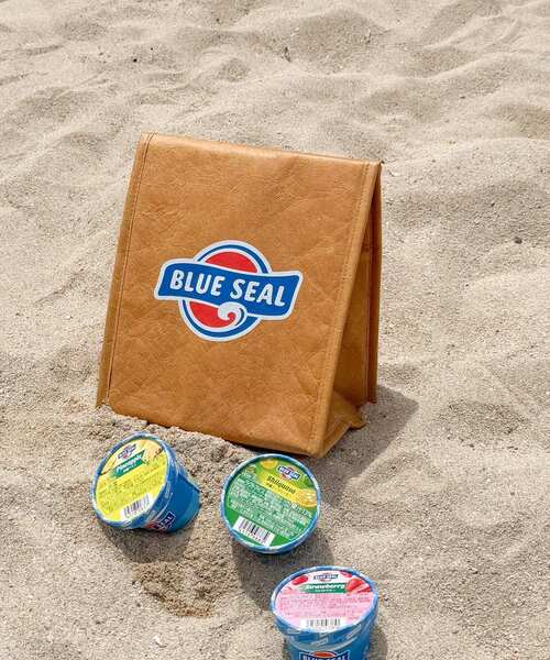 AMERICAN HOLIC(アメリカンホリック)の「【BLUE SEAL】Shopper保冷バッグ(エコバッグ/サブバッグ・レディース・ベージュ・FREE)」の2枚目の写真
