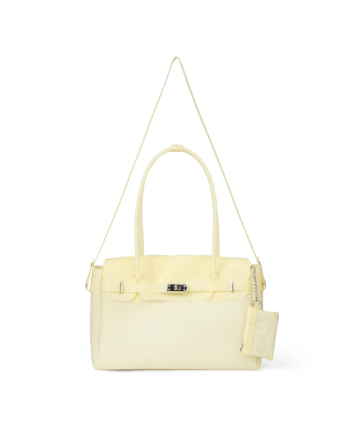 DEINET（ダイニット）の「JELLY TWO-WAY BIG BAG IN BUTTER（ショルダーバッグ・レディース・その他・FREE）」の5枚目の写真