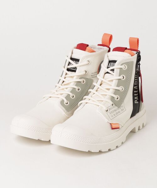 PALLADIUM（パラディウム）の「PAMPA HI DARE ZIP パンパ ハイ デア ジップ スニーカー（スニーカー・メンズ・ベージュ/ブラック/オフホワイト/カーキ・22.5cm/23.5cm/23cm/24.5cm/24cm/25.5cm/25cm/26.5cm/26cm/27.5cm/27cm/28cm/29cm）」の10枚目の写真
