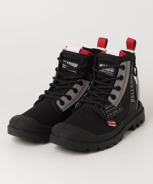PALLADIUM（パラディウム）の「PAMPA HI DARE ZIP パンパ ハイ デア ジップ スニーカー（スニーカー・メンズ・ベージュ/ブラック/オフホワイト/カーキ・22.5cm/23.5cm/23cm/24.5cm/24cm/25.5cm/25cm/26.5cm/26cm/27.5cm/27cm/28cm/29cm）」の11枚目の写真
