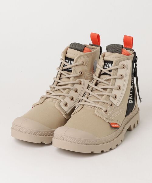 PALLADIUM（パラディウム）の「PAMPA HI DARE ZIP パンパ ハイ デア ジップ スニーカー（スニーカー・メンズ・ベージュ/ブラック/オフホワイト/カーキ・22.5cm/23.5cm/23cm/24.5cm/24cm/25.5cm/25cm/26.5cm/26cm/27.5cm/27cm/28cm/29cm）」の13枚目の写真