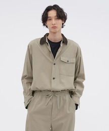 MARGARET HOWELL | TEXTURED COTTON PIQUE(シャツ/ブラウス)