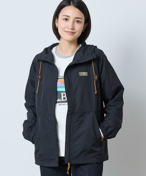 L.L.Bean（エルエルビーン）の「マウンテン・クラシック・フルジップ・ジャケット 米国フィット・プチ（マウンテンパーカー・レディース・ネイビー/ブラック・SMALL/X-SMALL/LARGE/MEDIUM）」の3枚目の写真