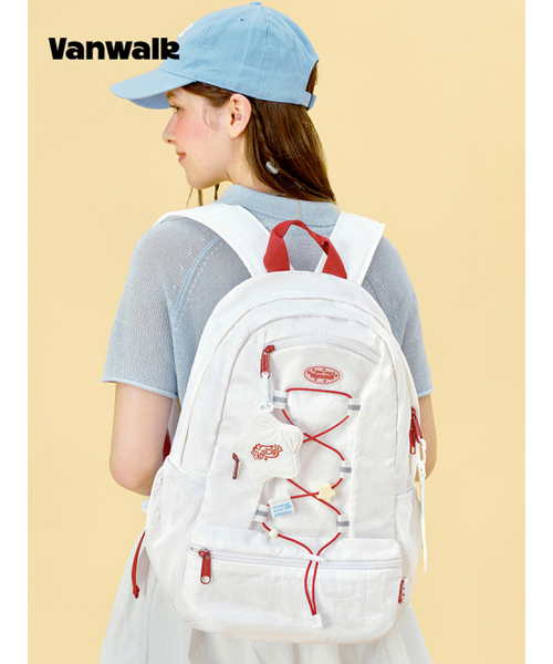 VANWALK（バンウォーク）の「Archive Backpack [White]（バックパック/リュック・レディース・ホワイト・FREE）」の4枚目の写真