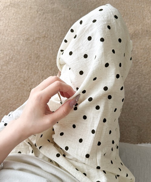 Feliz(フェリス)の「ドットルーズカーブパンツ(その他パンツ・レディース・ブラック/ホワイト・FREE)」の15枚目の写真