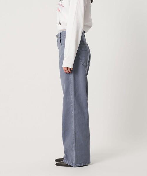 BEAUTY&YOUTH UNITED ARROWS（ビューティーアンドユースユナイテッドアローズ）の「コットンツイル フェード フレアパンツ（その他パンツ・レディース・ライトブルー・M/S/XS）」の6枚目の写真